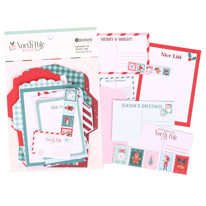Rosie's Studio North Pole Post - Letters To Santa Ephemera