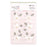 Rosie's Studio Sleigh Bells Ring - Gold Poinsettias Acetate Embellishments