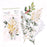 Rosie's Studio Sleigh Bells Ring - Clear Foliage Stickers