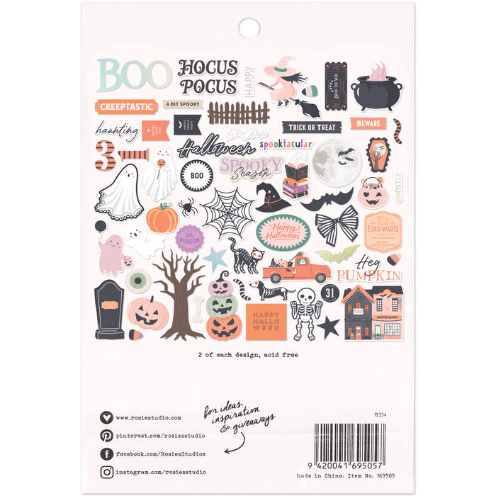 Rosie's Studio Hocus Pocus - Die Cut Ephemera