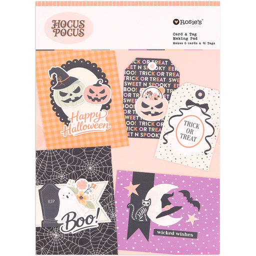 Rosie's Studio Hocus Pocus - Card & Tag Making Pad