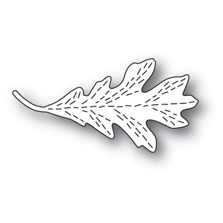 Poppystamps Die - Whittle Oak Leaf