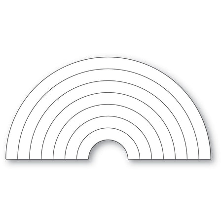 Poppystamps Die - Rainbow Arch