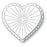 Poppystamps Die - Vintage Scalloped Heart