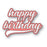 Poppystamps Die - Happy Birthday Streamer Script