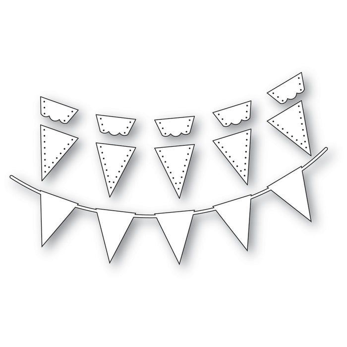 Poppystamps Die - Celebration Banner