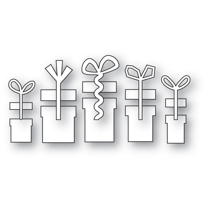 Poppystamps Die - Frilly Gifts