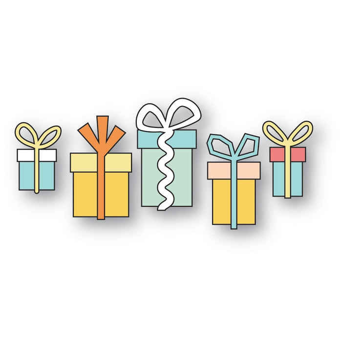 Poppystamps Die - Frilly Gifts