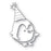 Poppystamps Die - Birthday Penguin
