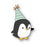 Poppystamps Die - Birthday Penguin