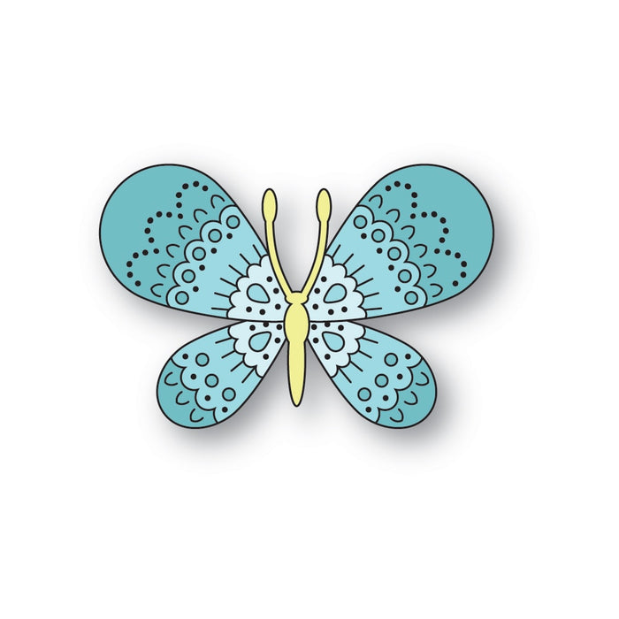 Poppystamps Die - Nordic Belle Butterfly