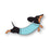 Poppystamps Die - Leaping Dachshund