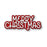 Poppystamps Die - Merry Christmas Cheerful Script