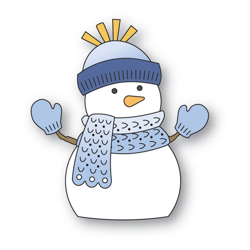 Poppystamps Die - Nordic Bundled Snowman