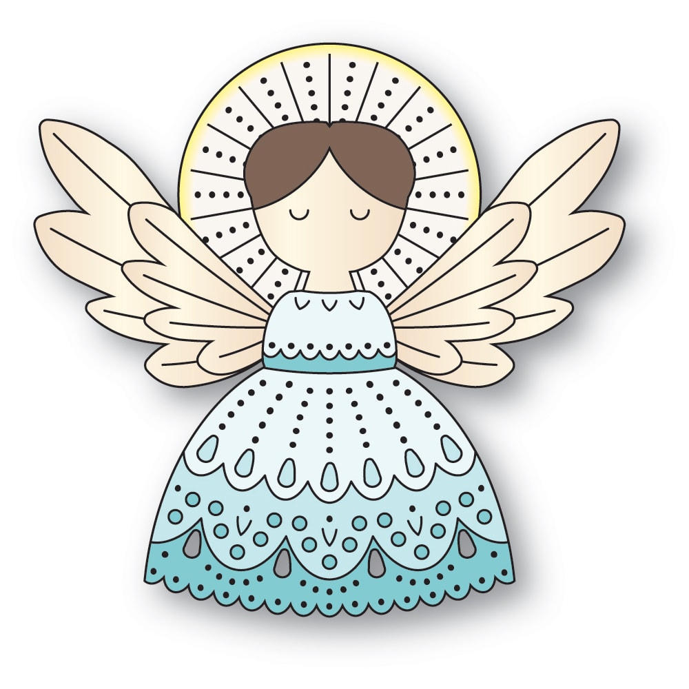Poppystamps Die - Nordic Sweet Angel