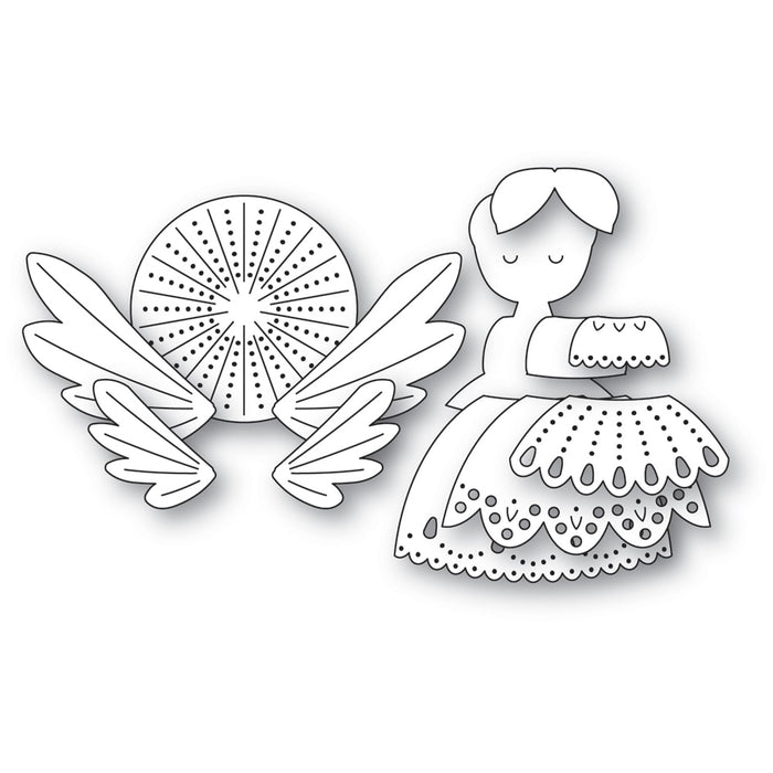Poppystamps Die - Nordic Sweet Angel