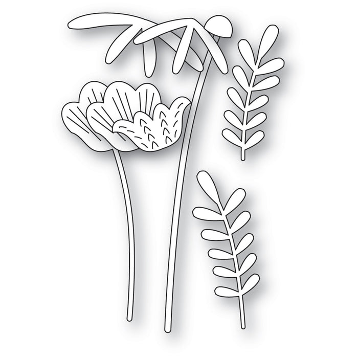 Poppystamps Die - Lovely Floral Bundle