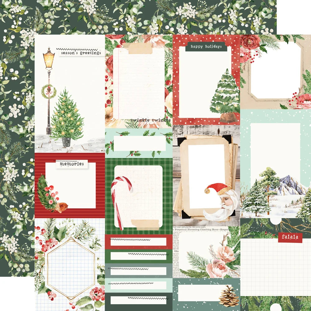 Simple Stories Simple Vintage Evergreen Memories - Journal Elements