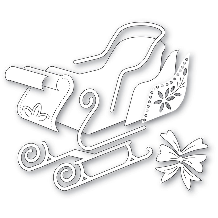 Poppystamps Die - Luxury Sleigh