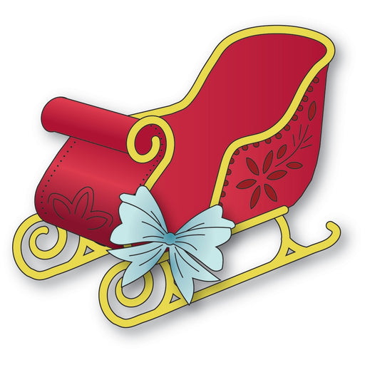 Poppystamps Die - Luxury Sleigh