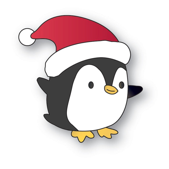 Poppystamps Die - Santa Penguin