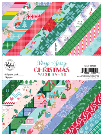 Pinkfresh Studio Very Merry Christmas by Paige Evans - 6x8 Pad