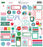 Pinkfresh Studio Very Merry Christmas by Paige Evans - Cardstock Stickers