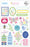 Pinkfresh Studio Crafted Moments by Paige Evans - Puffy Stickers