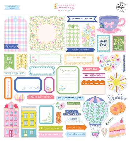 Pinkfresh Studio Crafted Moments by Paige Evans - Ephemera