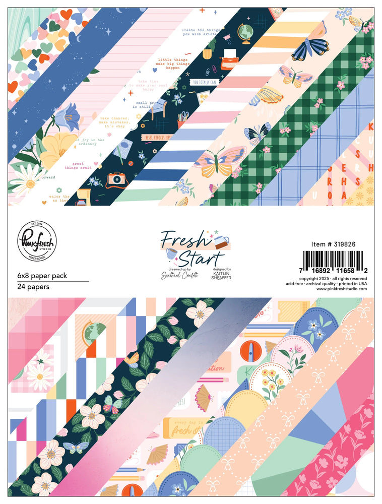 Pinkfresh Studio Fresh Start - 6x8 Pad