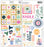 Pinkfresh Studio Fresh Start - Chipboard Stickers