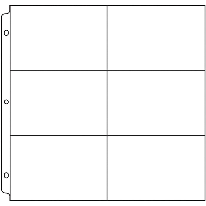 WRMK Ring Page Protectors - 50 Pack 6x4 Pockets