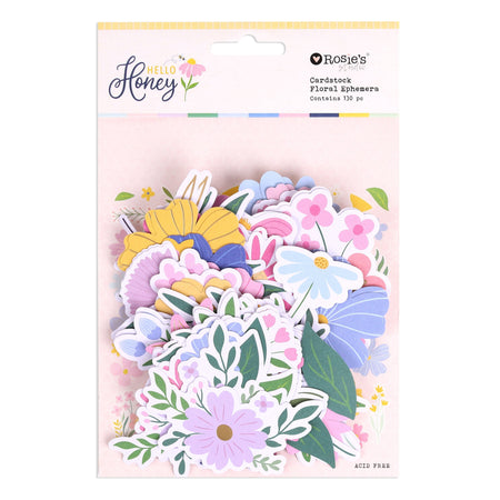 Rosie's Studio Hello Honey - Floral Ephemera