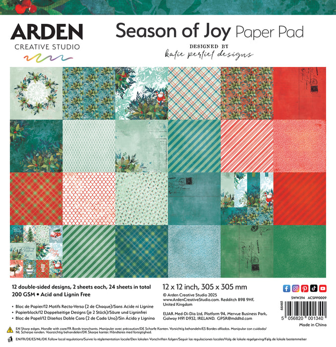 Arden Creative Studio Season Of Joy - 12x12 Collection Kit