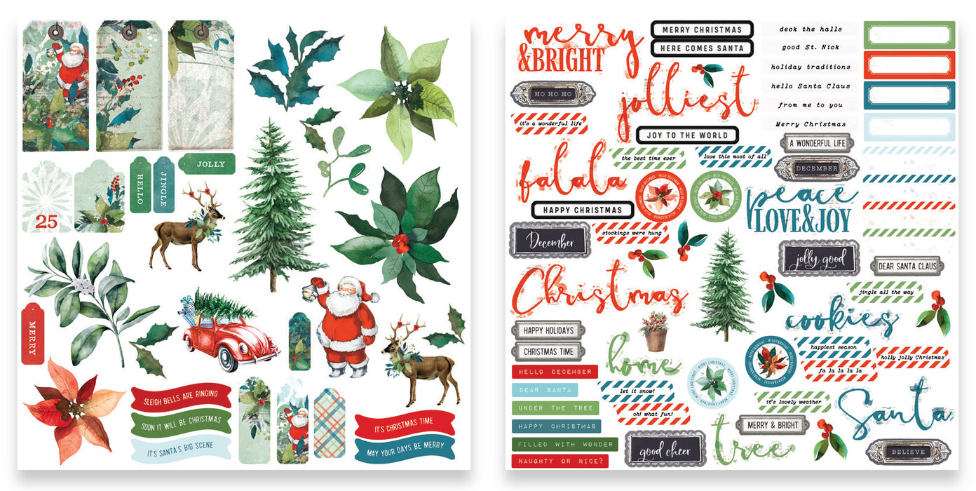 Arden Creative Studio Season Of Joy - Essentials Ephemera Pack