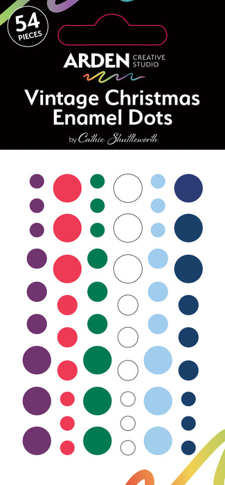 Arden Creative Studio Vintage Christmas - Enamel Dots