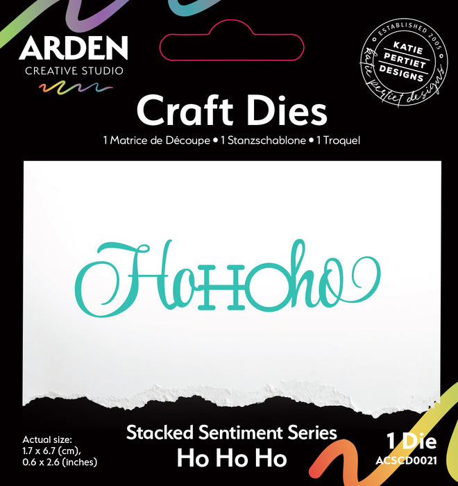 Arden Creative Studio Season Of Joy - Stacked Ho Ho Ho Die