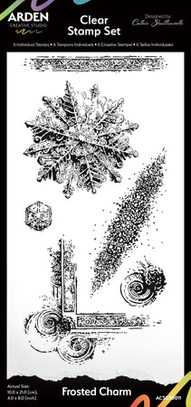 Arden Creative Studio Vintage Christmas - Frosted Charm Stamps