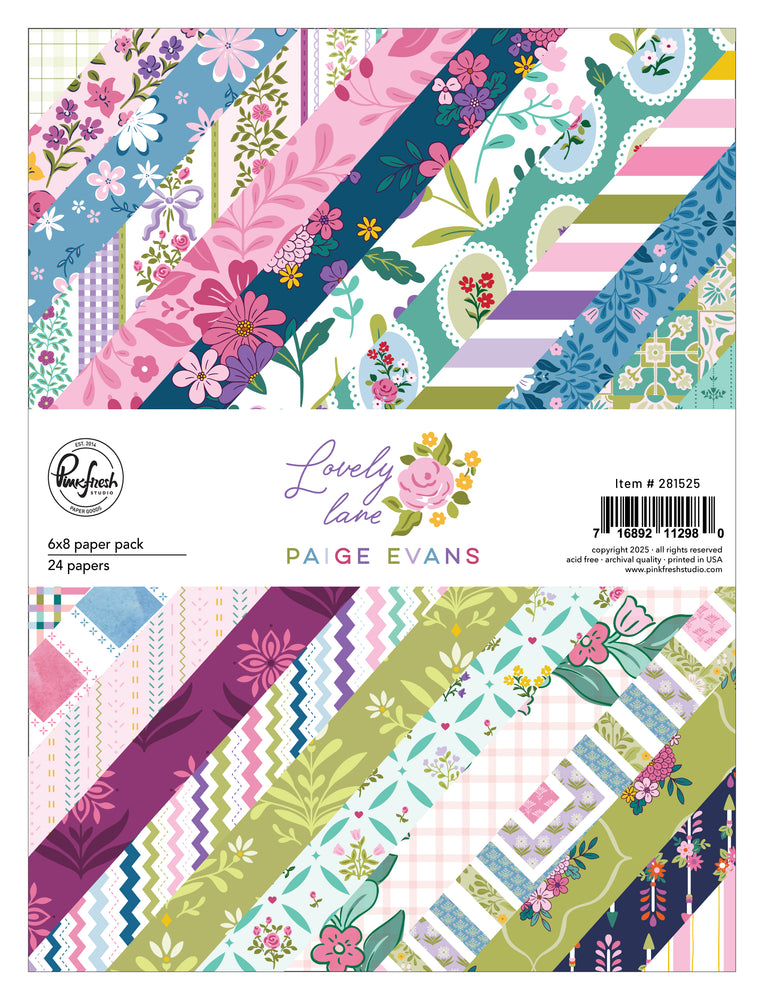 Pinkfresh Studio Lovely Lane by Paige Evans - 6x8 Pad