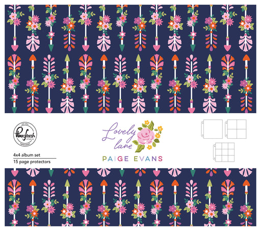 Pinkfresh Studio Lovely Lane by Paige Evans - 4x4 Album