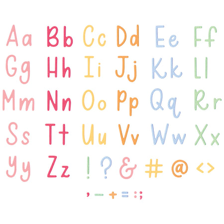 Sizzix Thinlits Die - Simple Letters