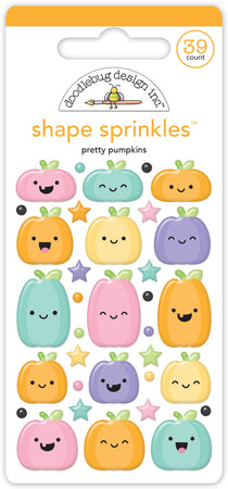 Doodlebug Design Sweet & Spooky - Pretty Pumpkins Shape Sprinkles