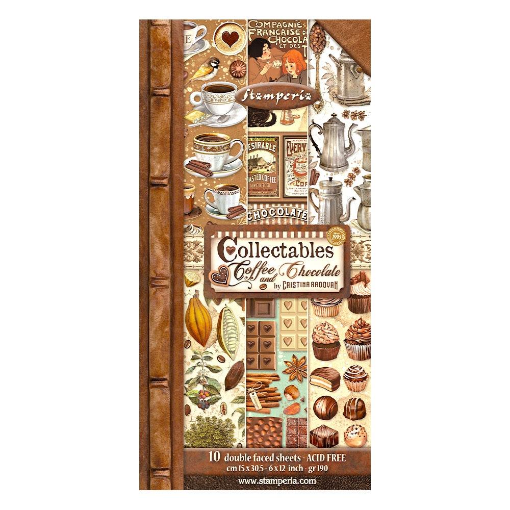 Stamperia Coffee and Chocolate - 6x12 Paper Pack