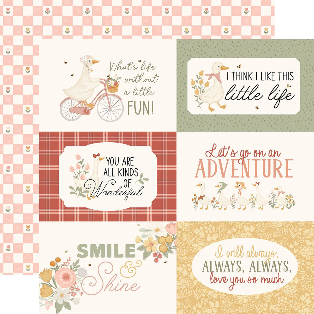 Carta Bella Silly Goose - 6x4 Journaling Cards