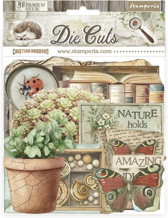 Stamperia Herbarium Silvae - Die Cuts