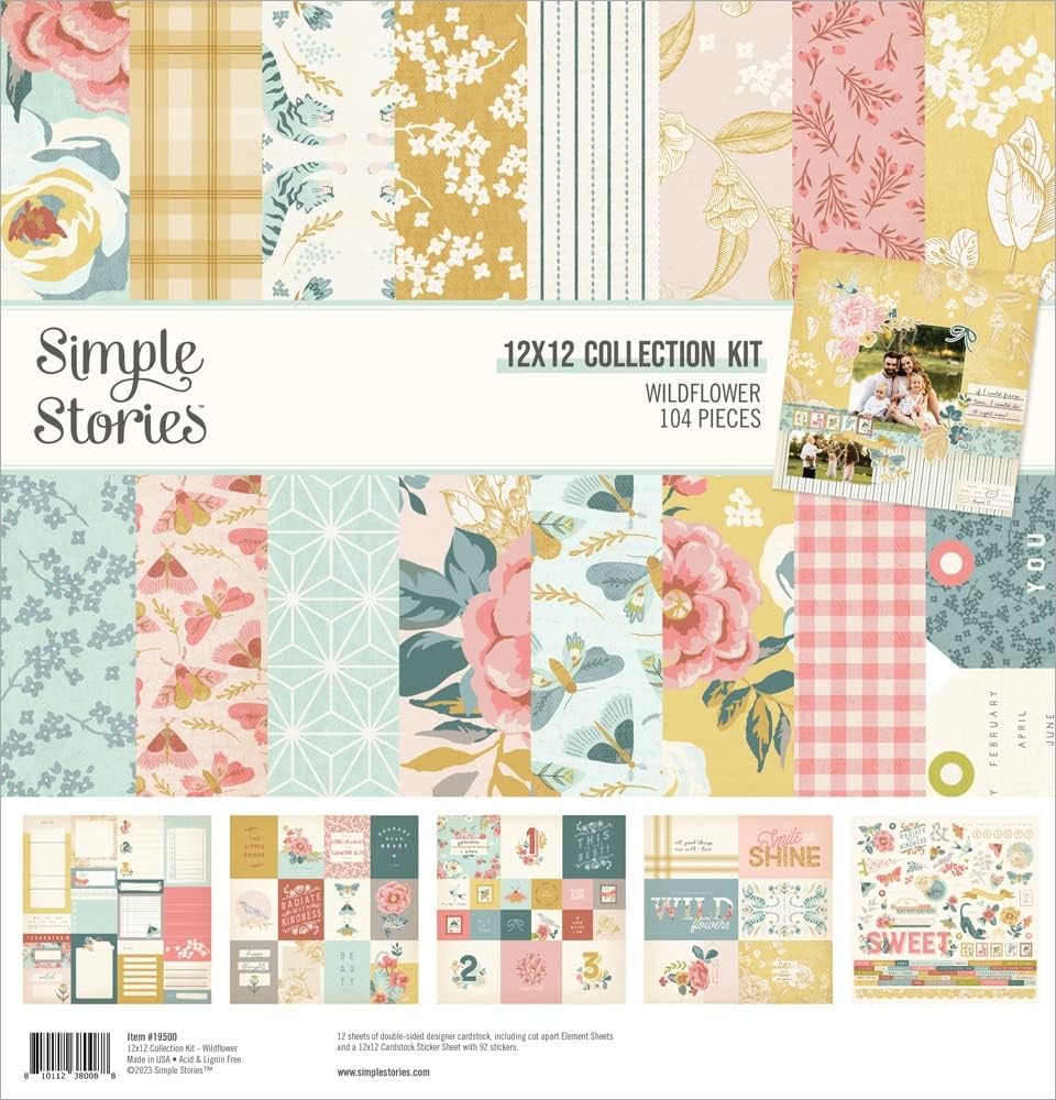 Simple Stories Wildflower - 12x12 Collection Kit