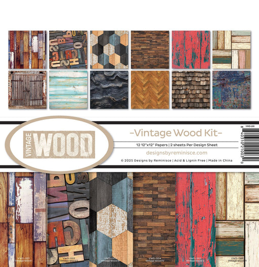 Reminisce Vintage Wood - Collection Kit