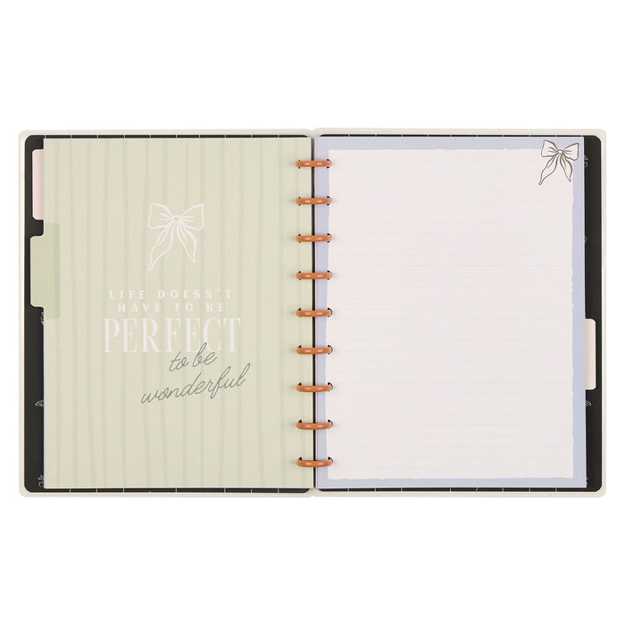 Me & My Big Ideas Happy Planner - Cafe Coquette Classic Disc Bound Notebook