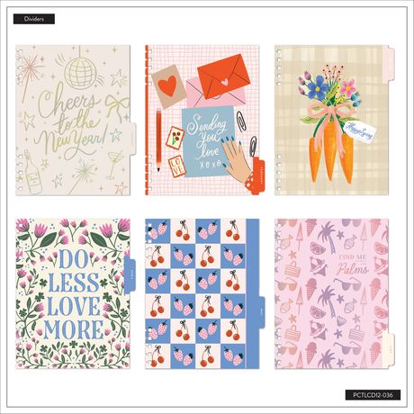 Me & My Big Ideas Happy Planner - A Festive Year Twin Loop Classic Planner 12 Month Jul 26 - Jun 27