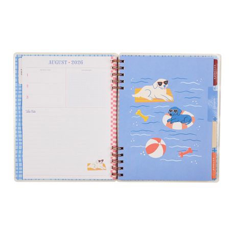Me & My Big Ideas Happy Planner - A Festive Year Twin Loop Classic Planner 12 Month Jul 26 - Jun 27